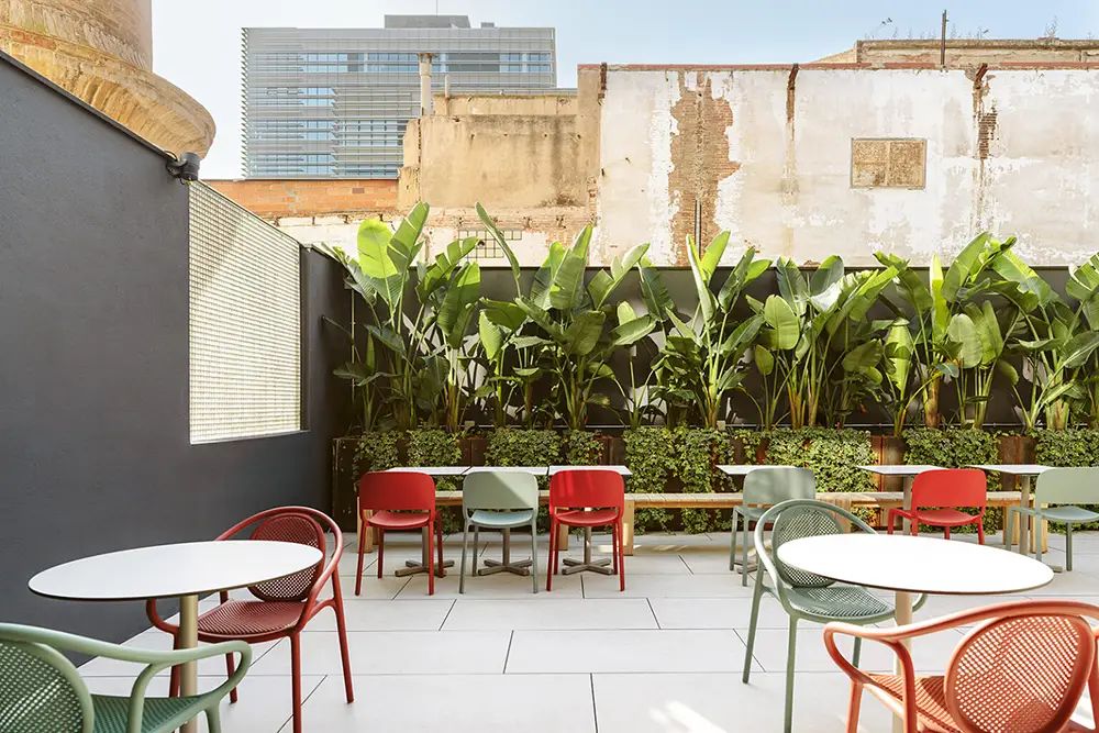 La fabrica terraza interior